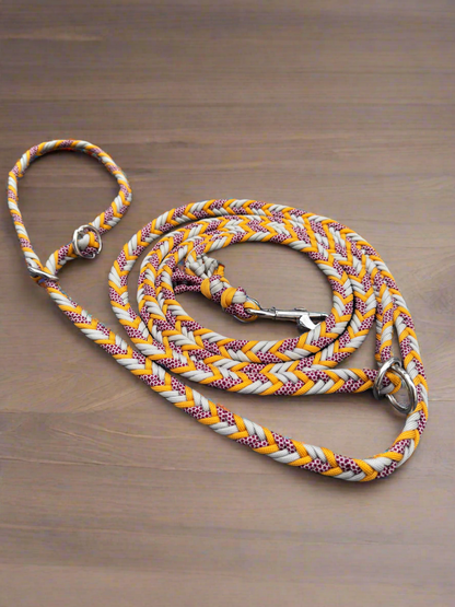 Extra: integriertes Retrieverhalsband mit Zugstopp