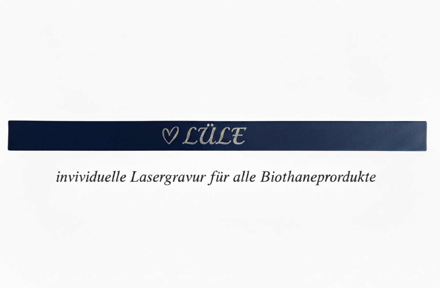 Extra: Lasergravur für Biothaneprodukte