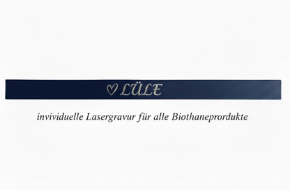 Extra: Lasergravur für Biothaneprodukte
